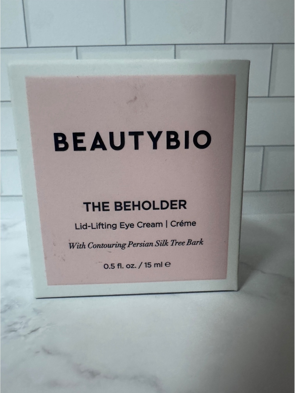 BeautyBio The Beholder Lid-Lifting Eye Cream 0.5 oz NEW Authentic Sealed
